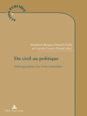 cover image of Du civil au politique